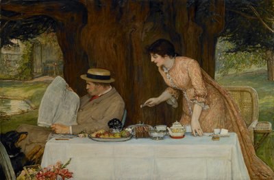 Our First Tiff by Robert Walker Macbeth